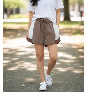 Abercrombie & Fitch YFB Colorblock Gym Shorts NWT Size XL